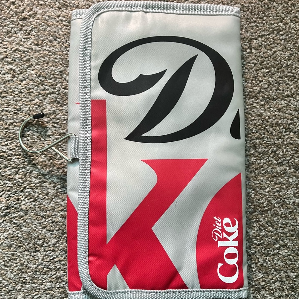 White Hanging Cosmetic Bag